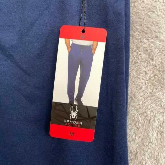 NEW Spyder Active Men's M Sweatpants Blue - Picture 7 of 8